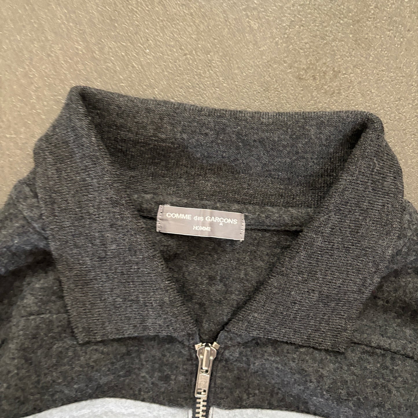 AD2000S COMME DES GARCONS HOMME ZIP SWEATER [L]