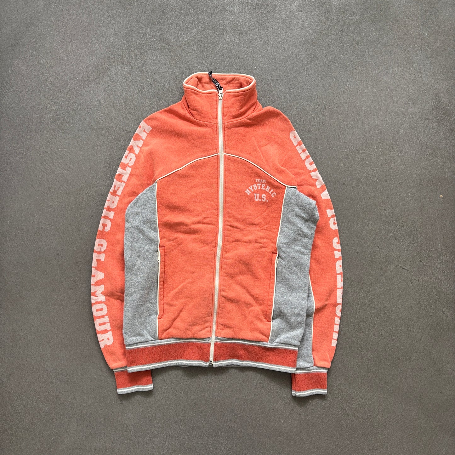 HYSTERIC GLAMOUR TEAM HYSTERIC ZIP SWEATER [L]