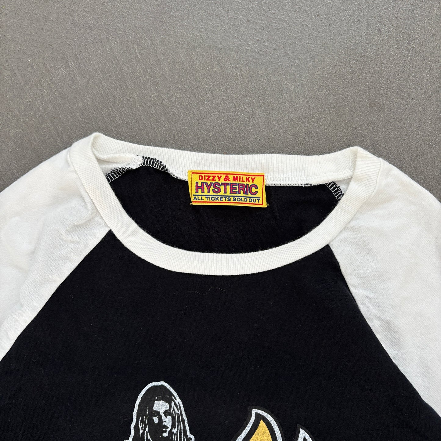 HYSTERIC GLAMOUR LOVE MAKER 3/4TH SLEEVE TOP [M]