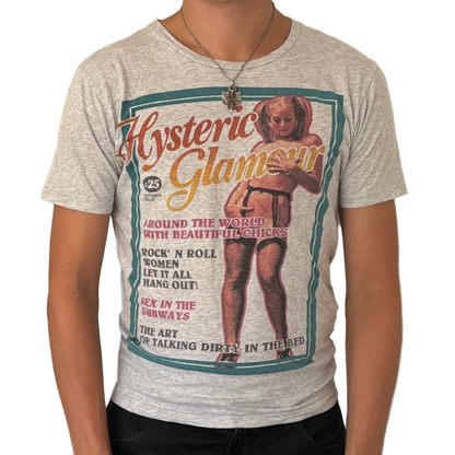 HYSTERIC GLAMOUR 25CENTS TEE GREY [M]