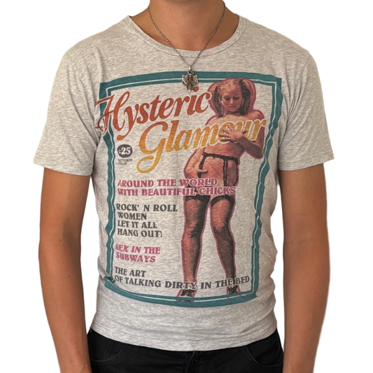 HYSTERIC GLAMOUR 25CENTS TEE GREY [M]