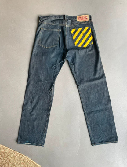 BAPE BABY MILO YELLOW JEANS [W36]