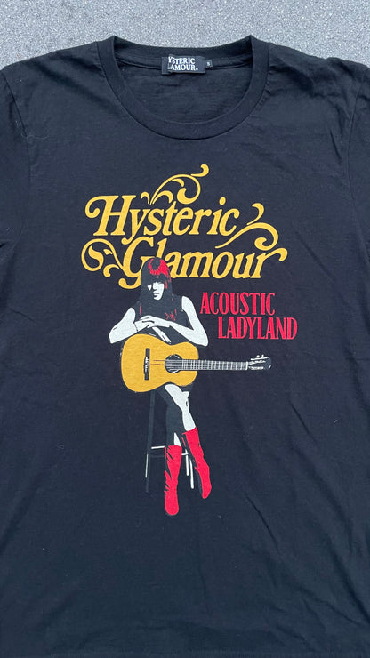 T-SHIRT HYSTERIC GLAMOUR NOIR [S]