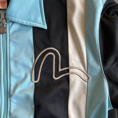 EVISU ATHLETIC ZIP-UP BLUE [XL]