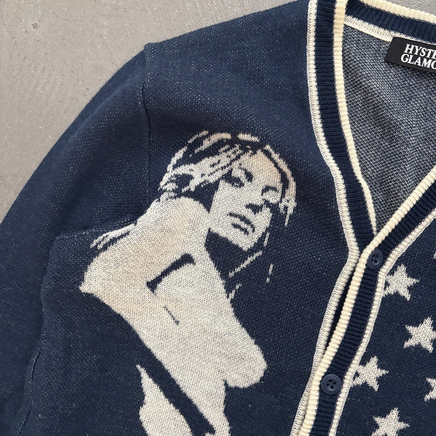 HYSTERIC GLAMOUR USA CARDIGAN [M]