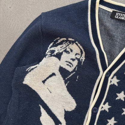 HYSTERIC GLAMOUR USA CARDIGAN [M]