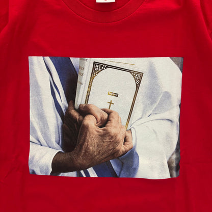 FW19 SUPREME BIBLE TEE RED [M]