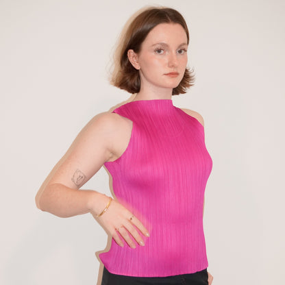 ISSEY MIYAKE PLEATS PLEASE TANKTOP PINK [M]