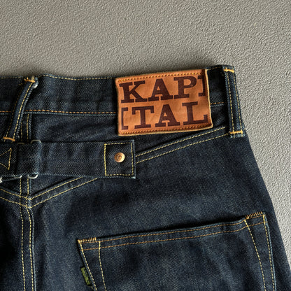 JEANS CON FIBBIA INDACO KAPITAL [W29]