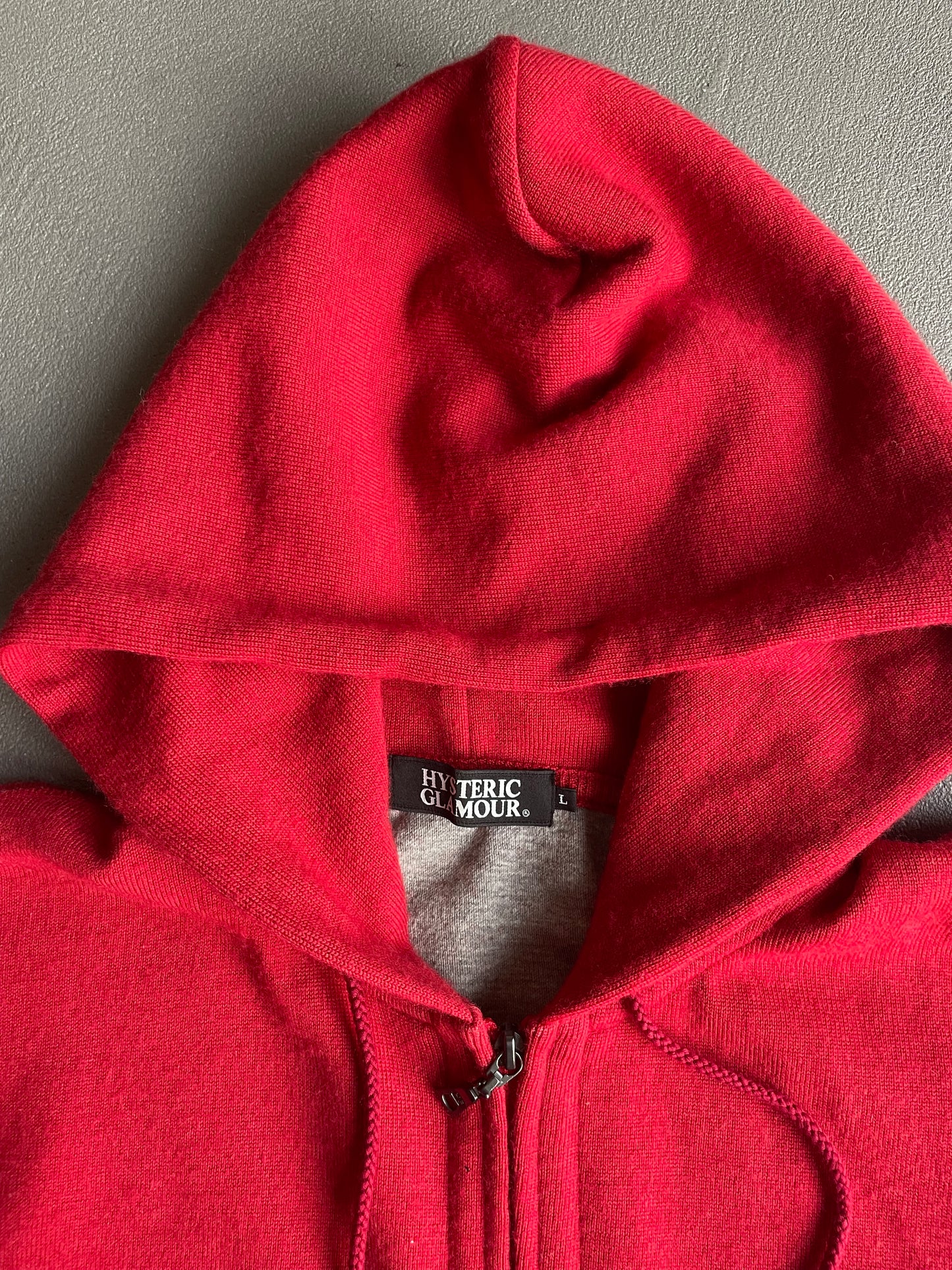 HYSTERIC GLAMOUR ROUGE ZIP UP [L]