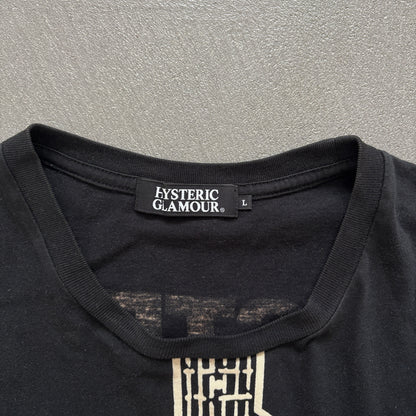 HYSTERIC GLAMOUR GUITAR GIRL TEE [L]