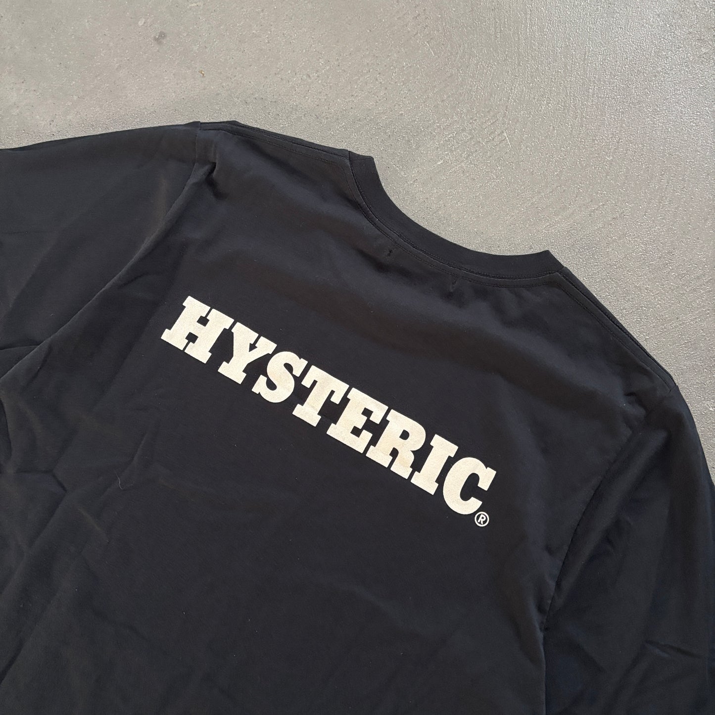 HYSTERIC GLAMOUR PLAYBOY TEE BLACK [M]