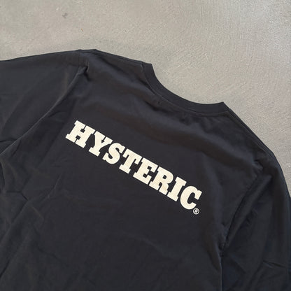 HYSTERIC GLAMOUR PLAYBOY TEE BLACK [M]