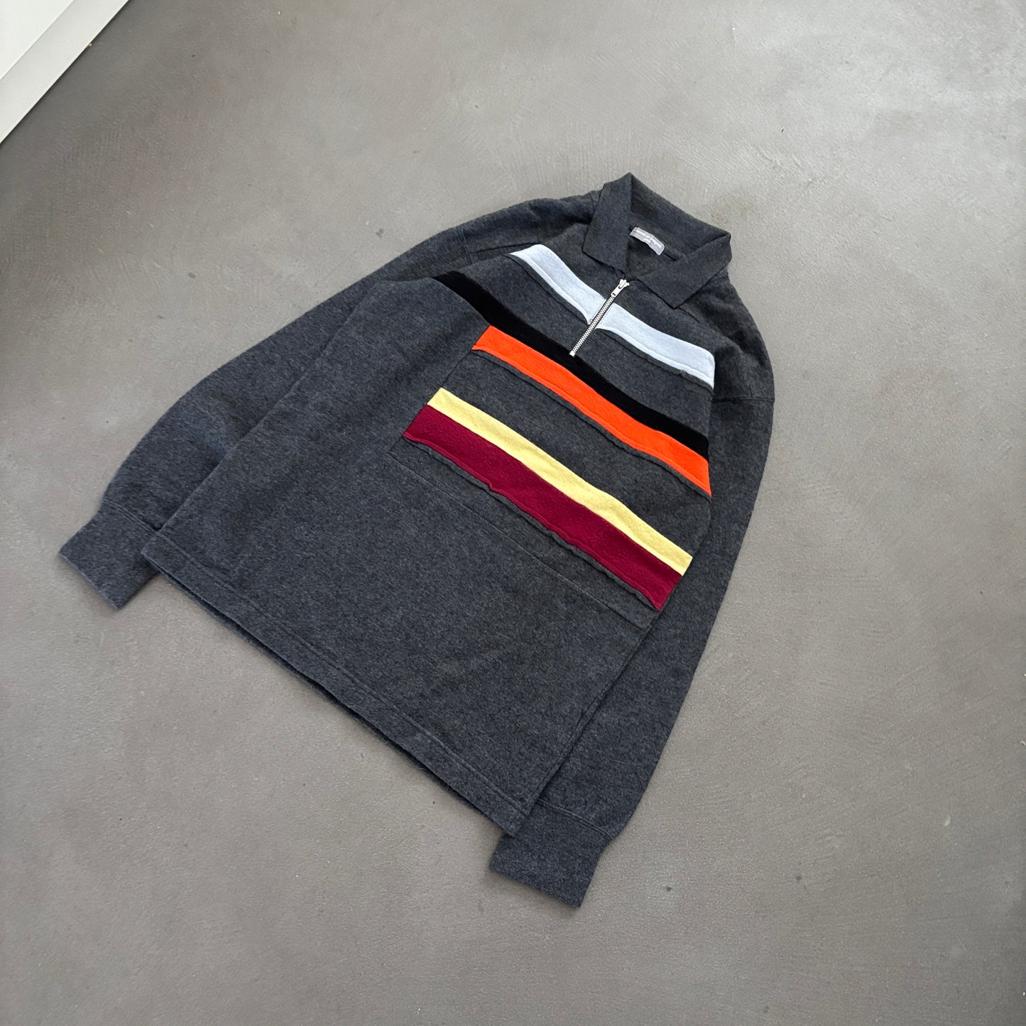 AD2000S COMME DES GARCONS HOMME ZIP SWEATER [L]