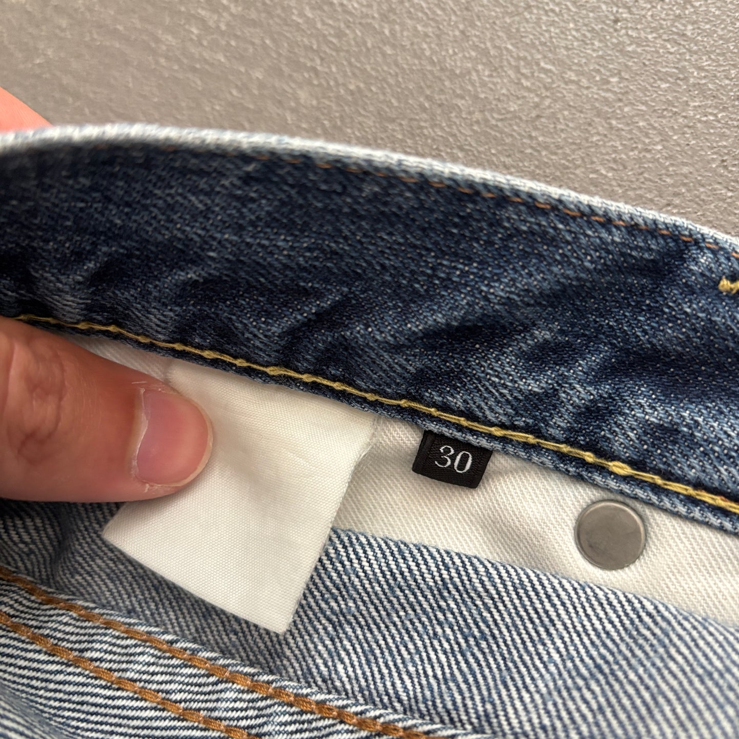 HYSTERIC GLAMOUR STUDDED SELVEDGE DENIM [W30]