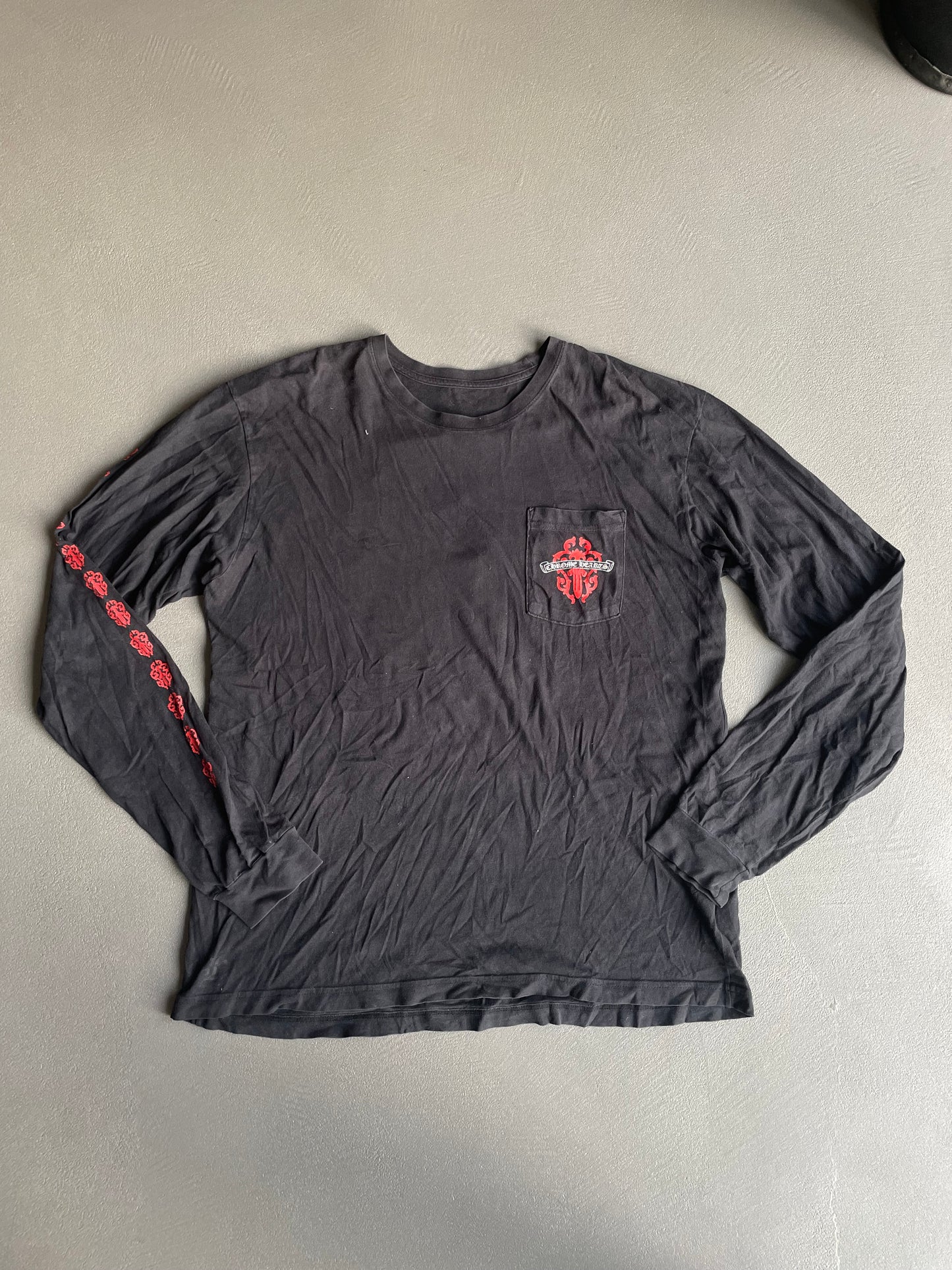 CHROME HEARTS BLACK LONGSLEEVE [XL]