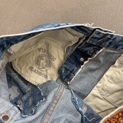 HYSTERIC GLAMOUR STUDDED SELVEDGE DENIM #22 [W32]