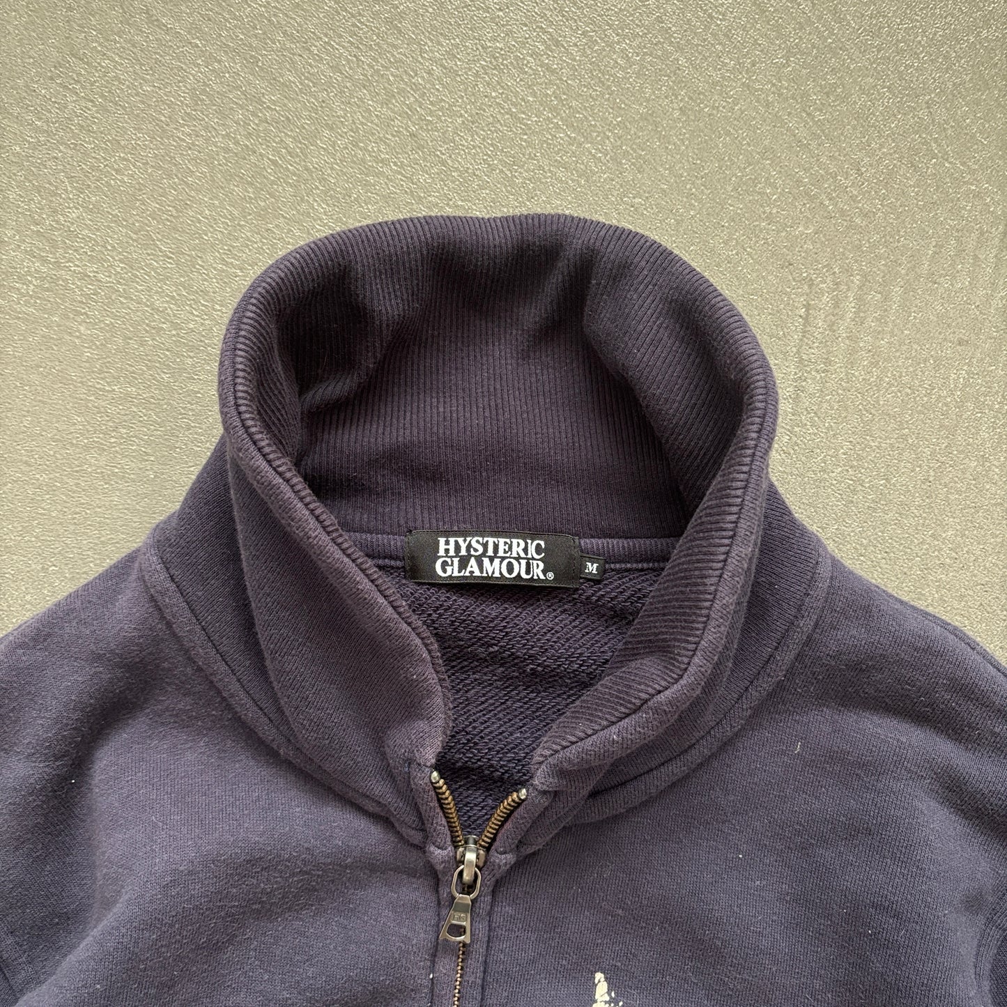 HYSTERIC GLAMOUR VIP ZIP-UP SWEATER [M]