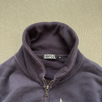 HYSTERIC GLAMOUR VIP ZIP-UP SWEATER [M]