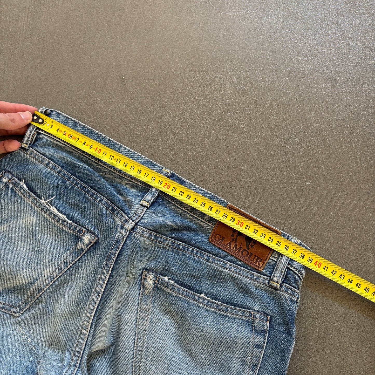 HYSTERIC GLAMOUR STUDDED SELVEDGE DENIM [W30]