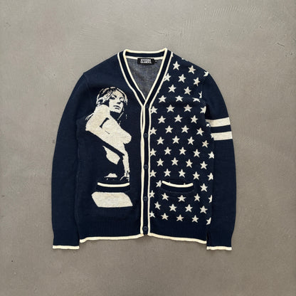 HYSTERIC GLAMOUR USA CARDIGAN [M]