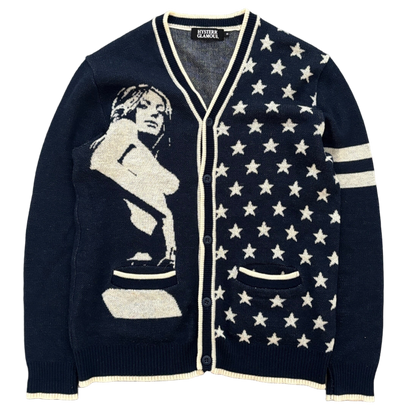 HYSTERIC GLAMOUR USA CARDIGAN [M]