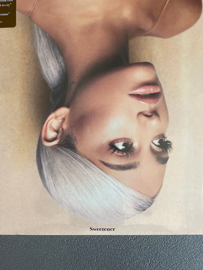 ARIANA GRANDE SWEETENER 2LP PEACH COLOURED OPAQUE [NEW]