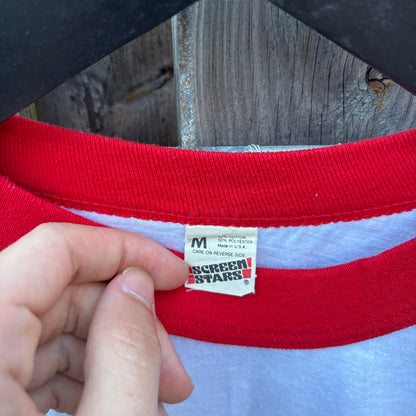 1985 LAWMAN HOLIDAY RINGER TEE | SCREEN STARS [S]