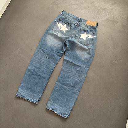 A BATHING APE BAPESTA JEANS [L]
