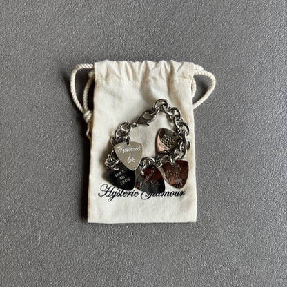 HYSTERIC GLAMOUR GUITAR PICK BRACELET [ONE SIZE]