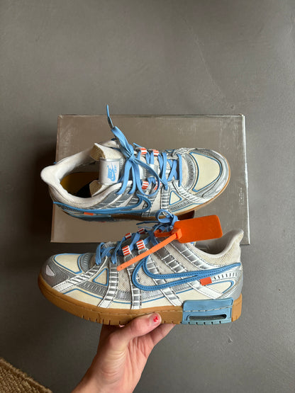 NIKE OFF—WHITE RUBBER DUNKS UNC [EU44]