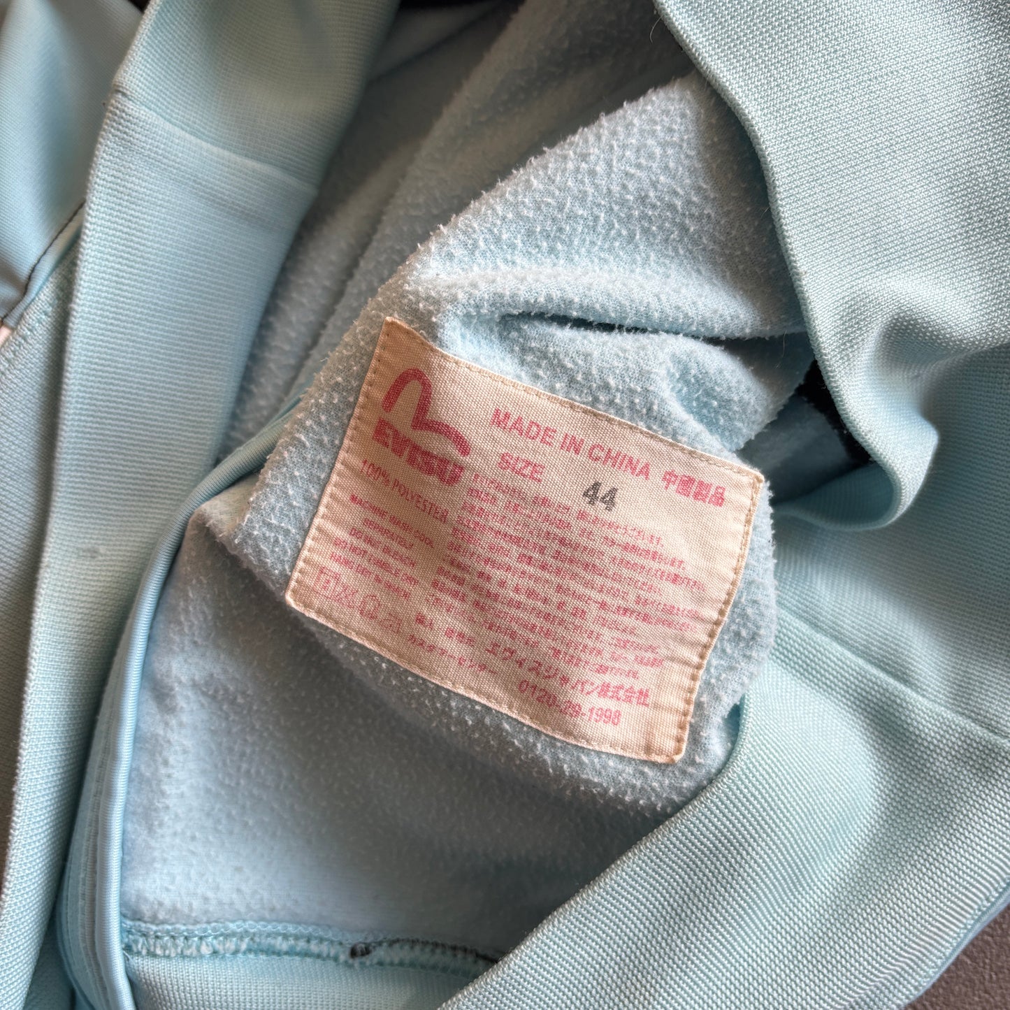 EVISU ATHLETIC ZIP-UP BLUE [XL]