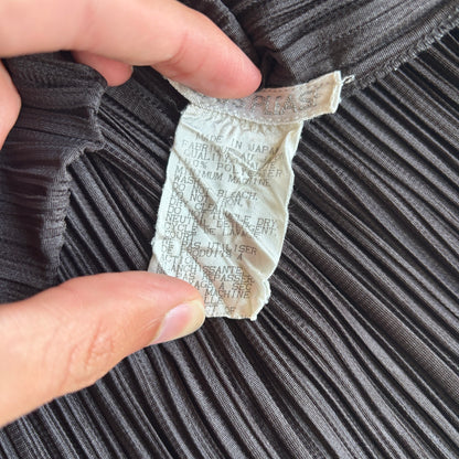 ISSEY MIYAKE PLEATS PLEASE TANKTOP BROWN [L]