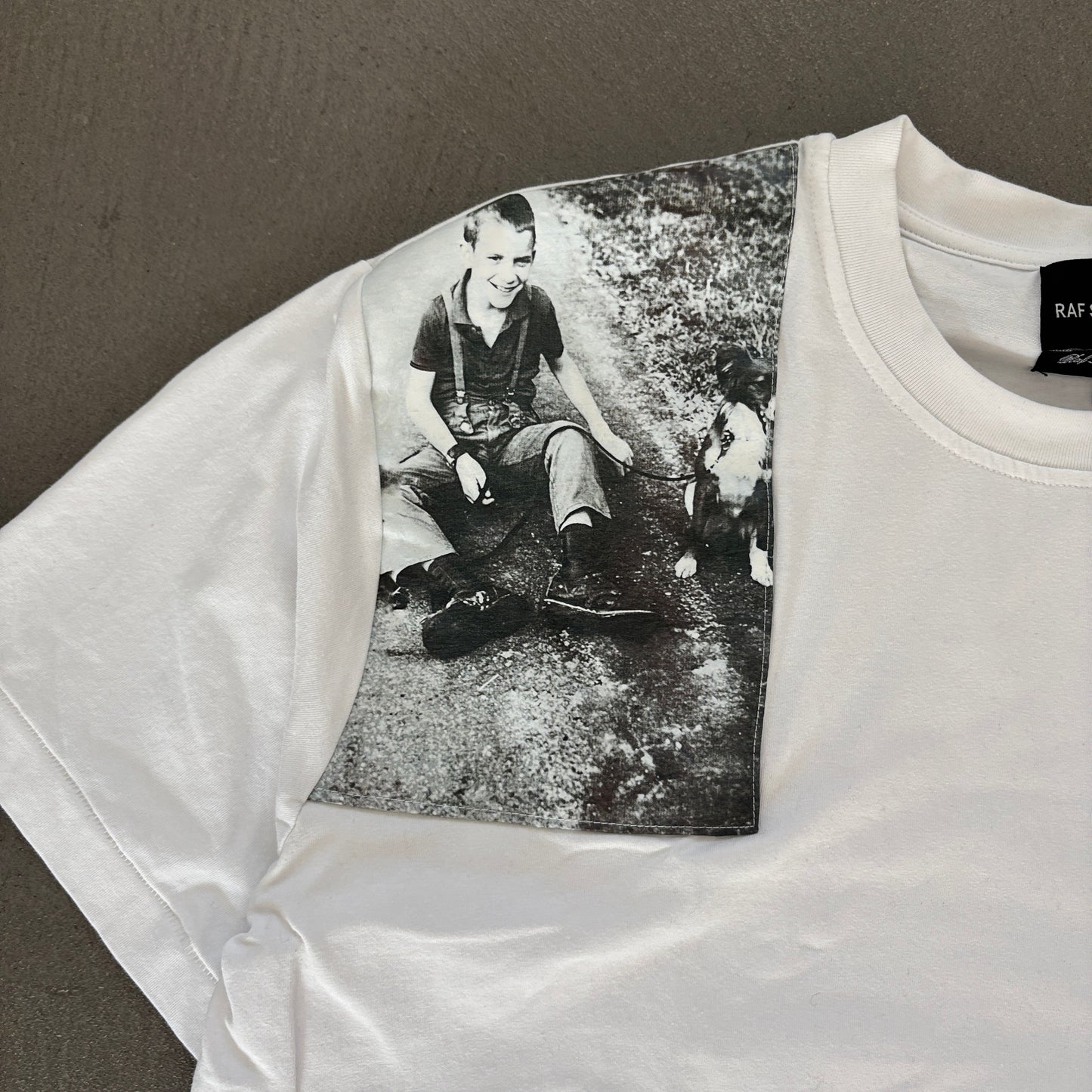 RAF SIMONS FRED PERRY GRAPHIC TEE [M]