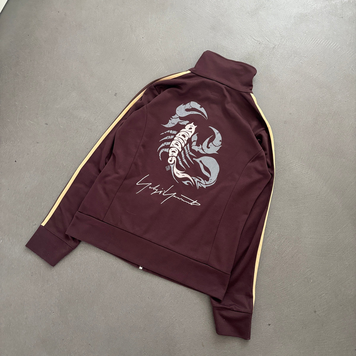 Y-3 BY YOHJI YAMAMOTO ZIP-UP BROWN [M]