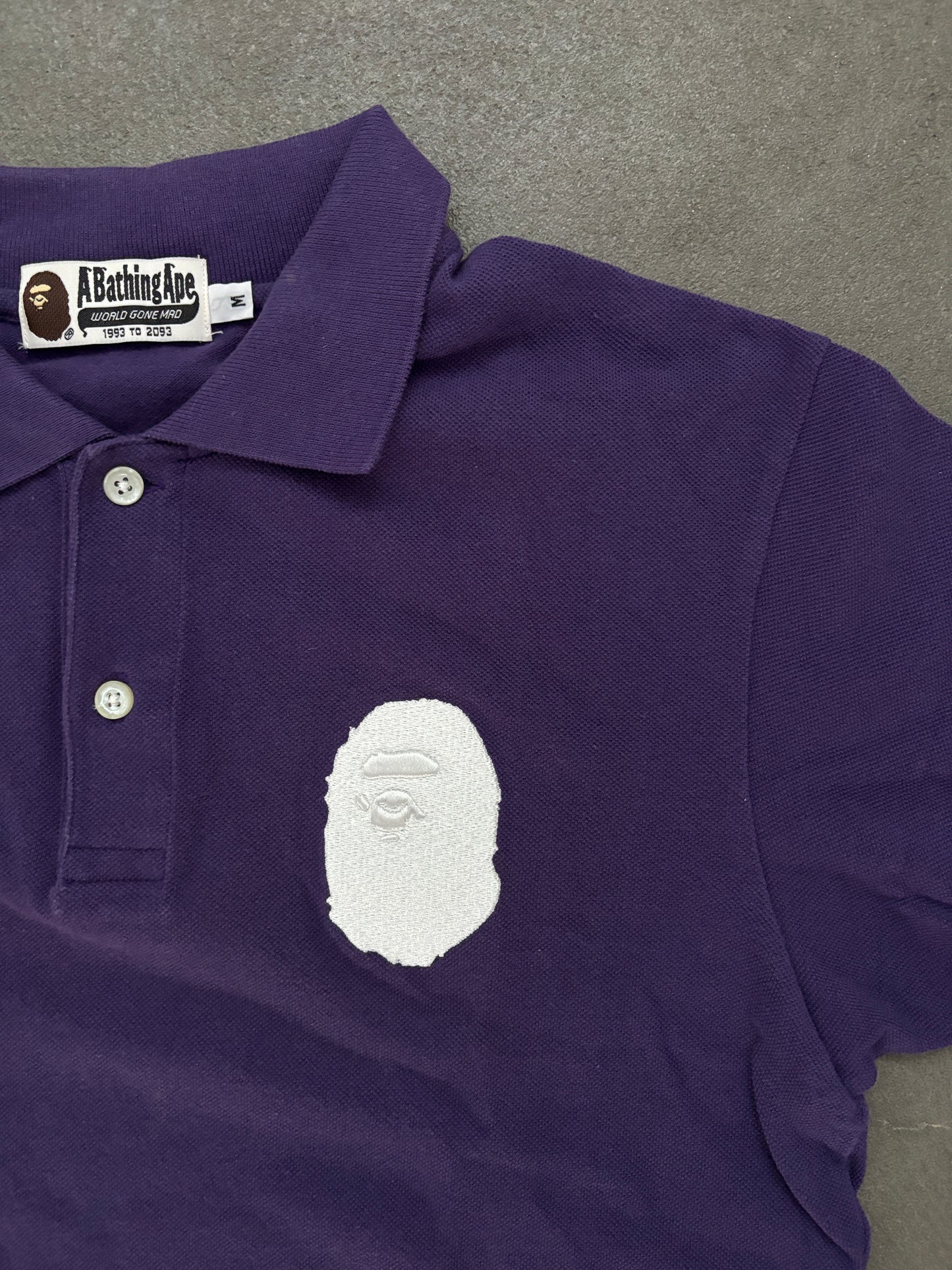 BAPE PURPLE POLO [M]