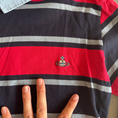VIVIENNE WESTWOOD ASSYMETRICAL POLO [S]