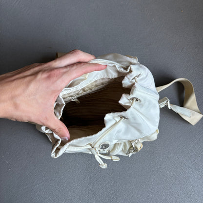 PRADA BACKPACK WHITE