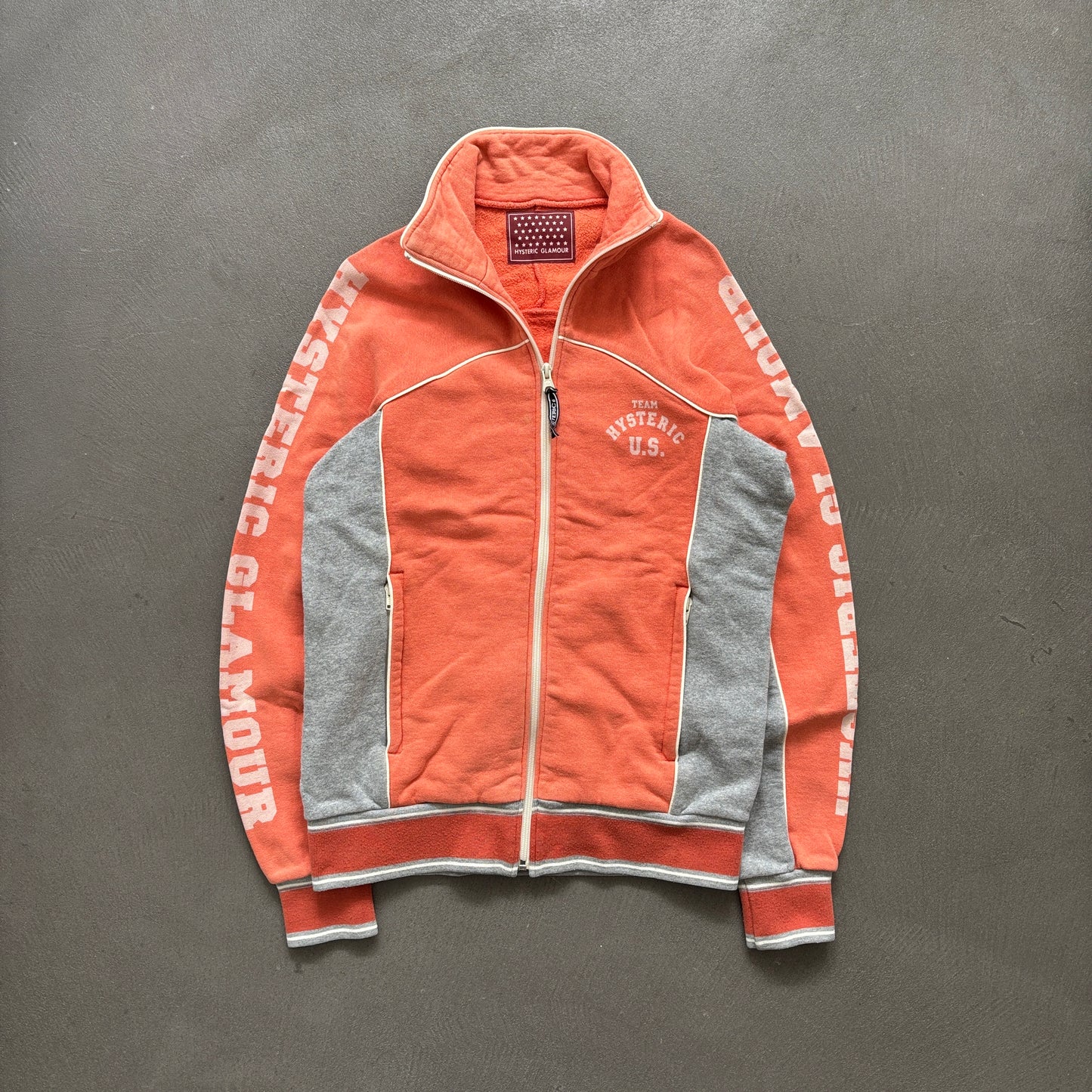 HYSTERIC GLAMOUR TEAM HYSTERIC ZIP SWEATER [L]