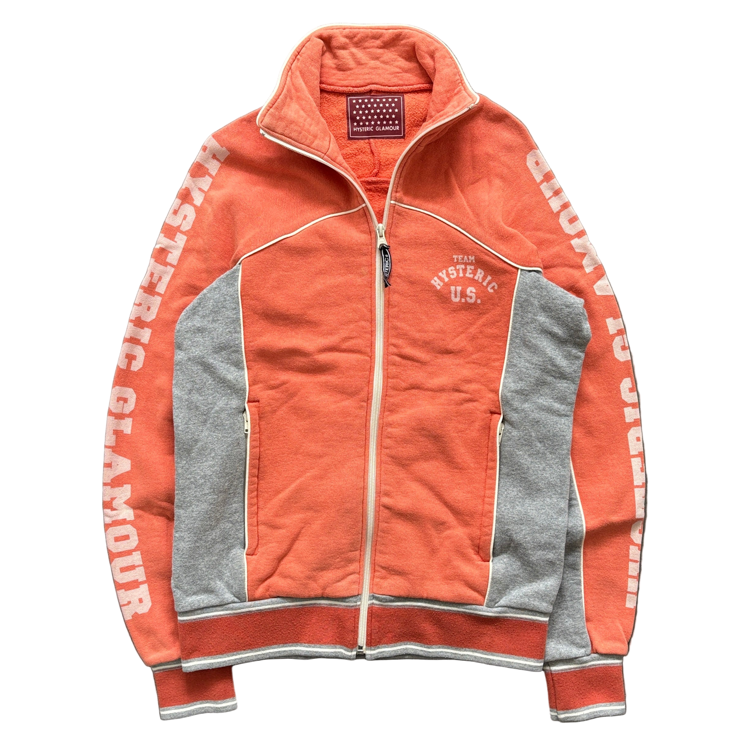 HYSTERIC GLAMOUR TEAM HYSTERIC ZIP SWEATER [L]