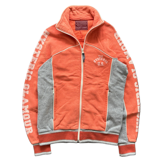 HYSTERIC GLAMOUR TEAM HYSTERIC ZIP SWEATER [L]