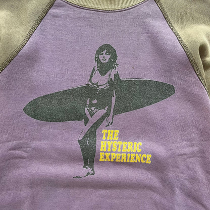 HYSTERIC GLAMOUR HYSTERIC EXPERIENCE RAGLAN SWEATER [S]