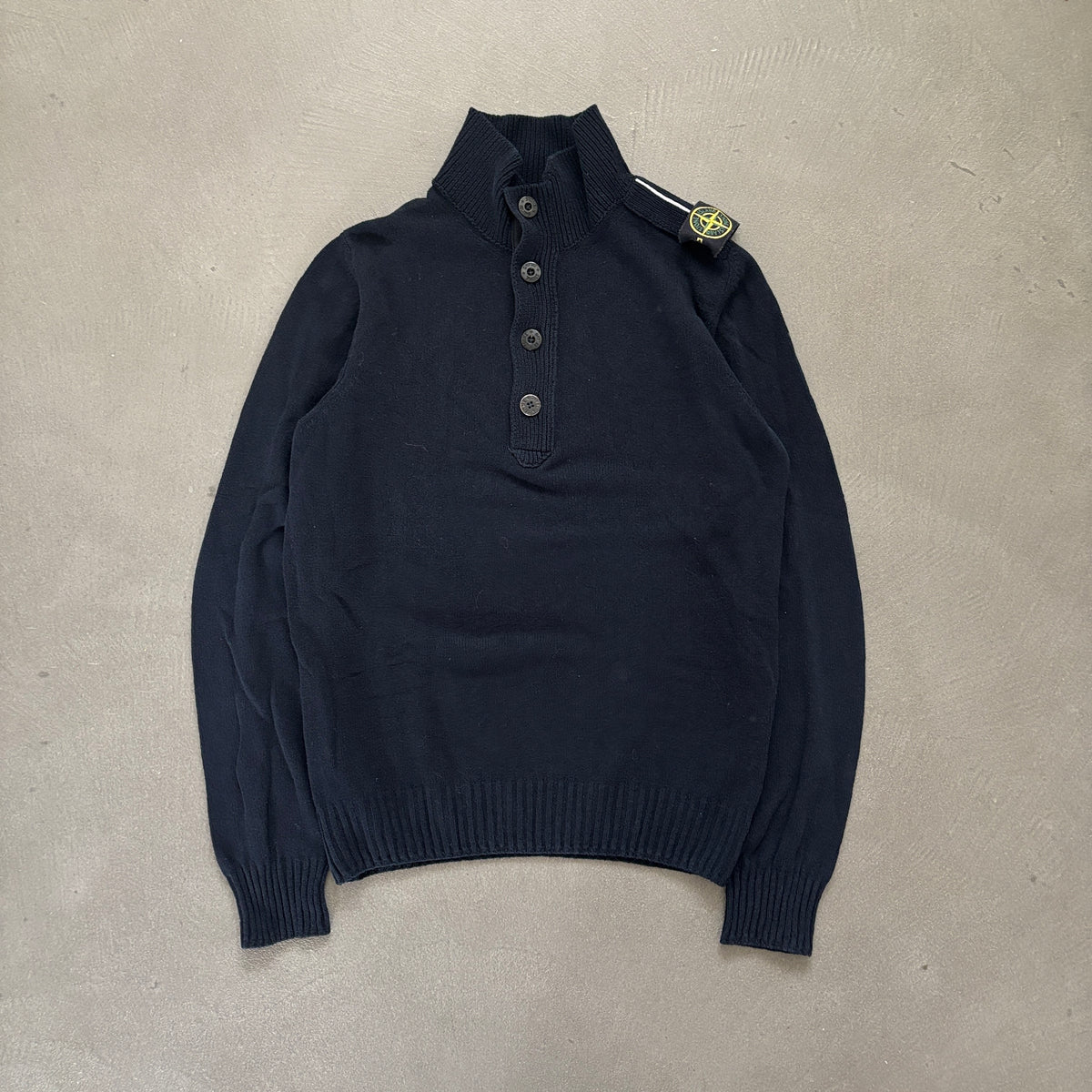 2010S STONE ISLAND SHOULDER PATCH SWEATER [M]
