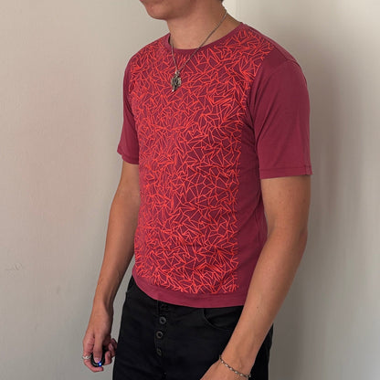 ISSEY MIYAKE PRINT TEE PINK [S]