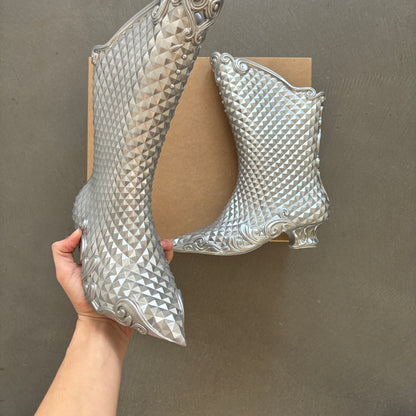 Y/PROJECT MELISSA METALLIC BOOTS [NEW]