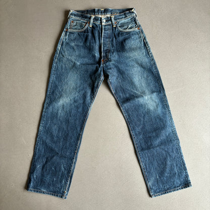 EVISU INDIGO JEANS YELLOW SEAGULL [W30]