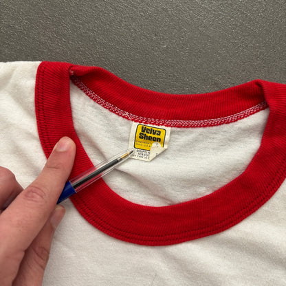 70S BOB KNIGHT BASKETBALL SCHOOL RINGER | VELVA SHEEN TAG [L]