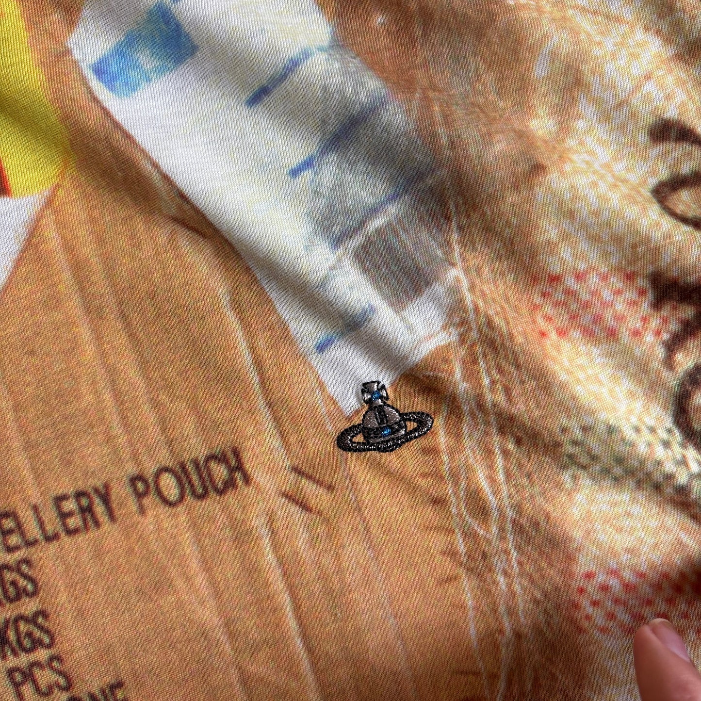 VIVIENNE WESTWOOD ALL OVER PRINT HOODIE [M]