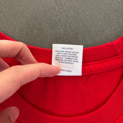FW19 SUPREME BIBLE TEE RED [M]
