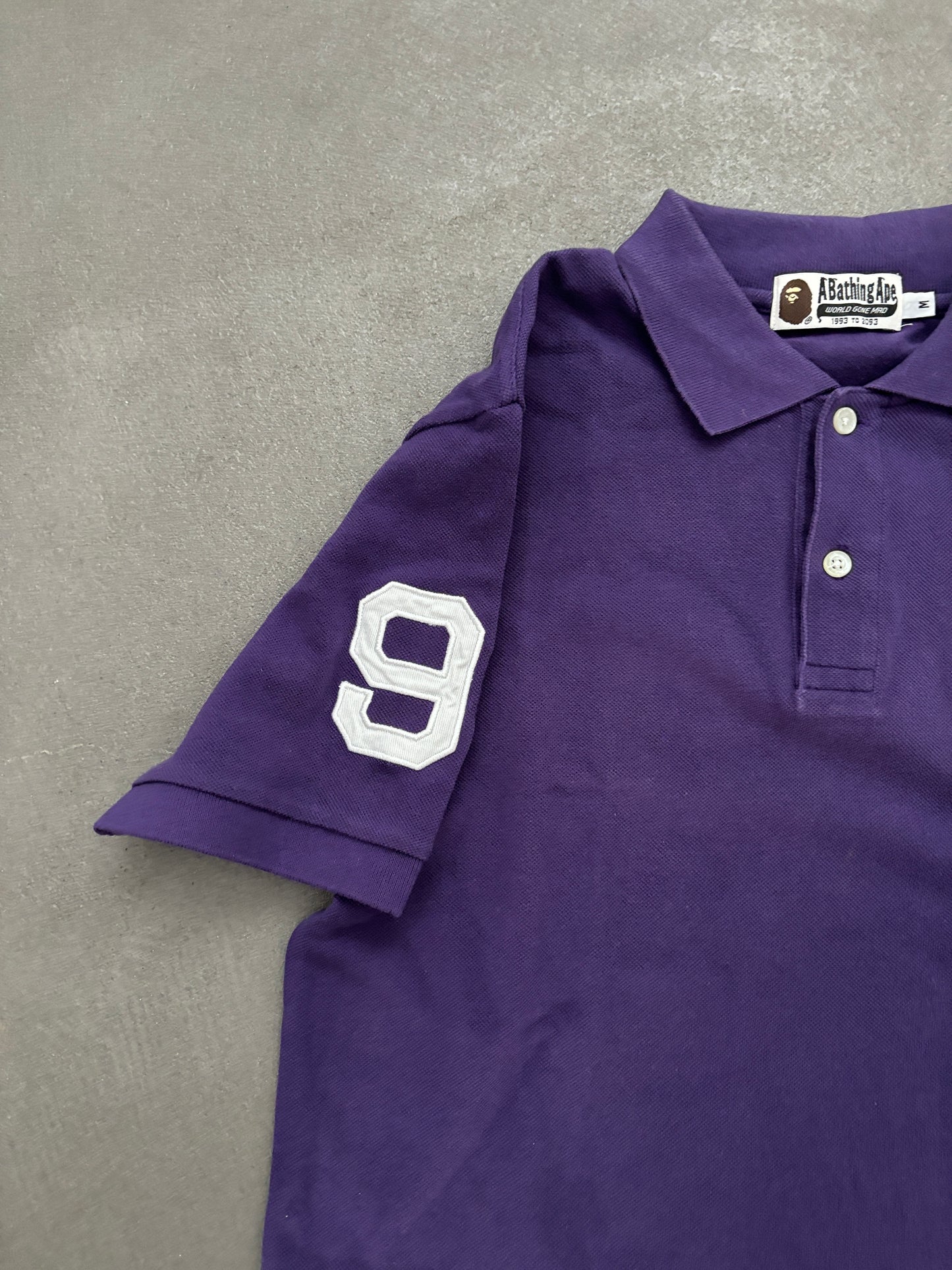BAPE PURPLE POLO [M]